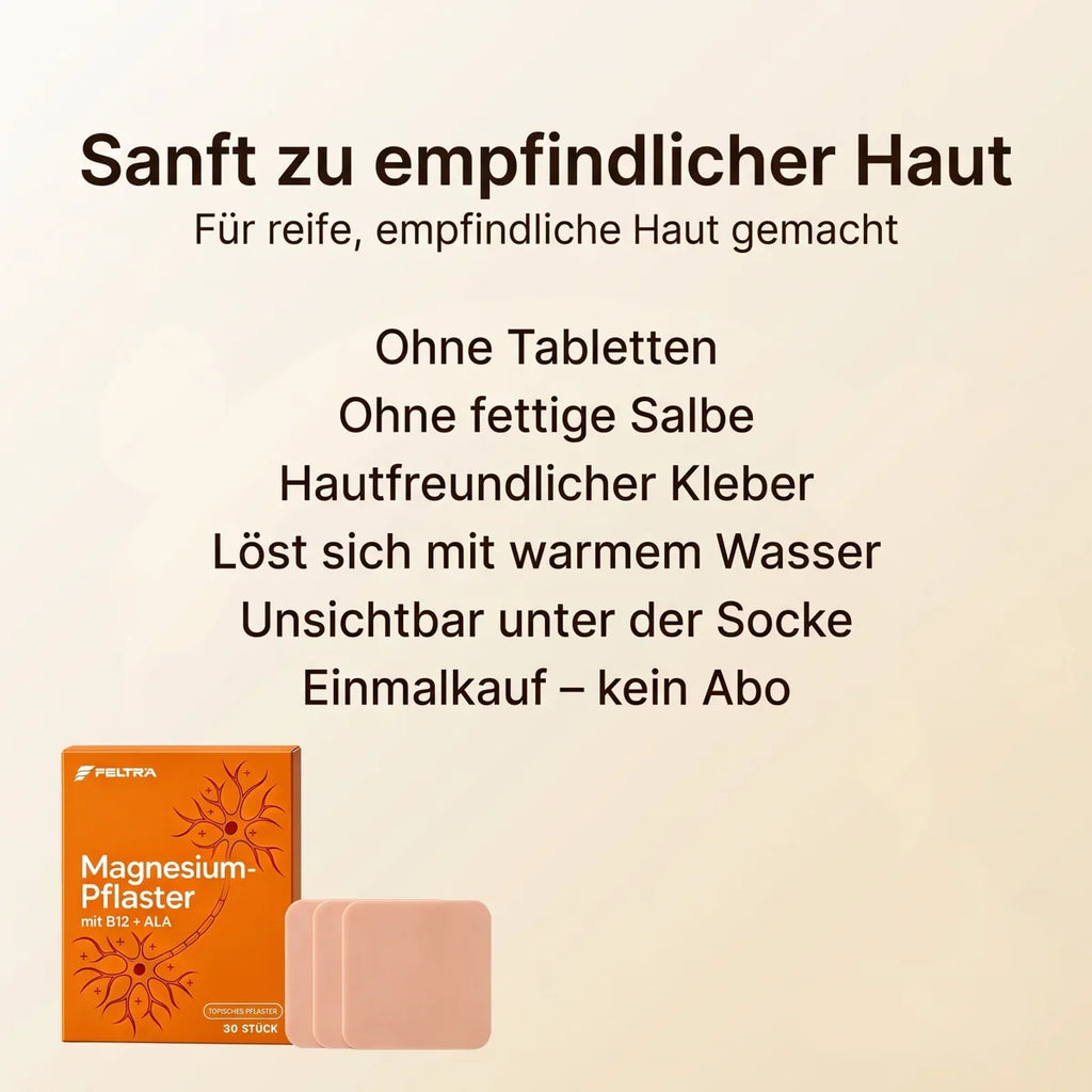 Sanft zu empfindlicher Haut