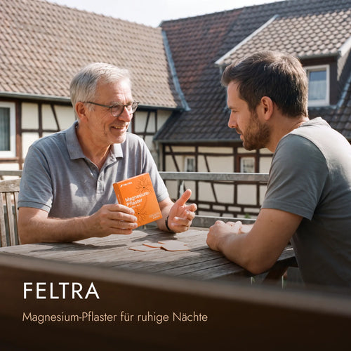 Feltra Magnesium-Pflaster für ruhige Nächte