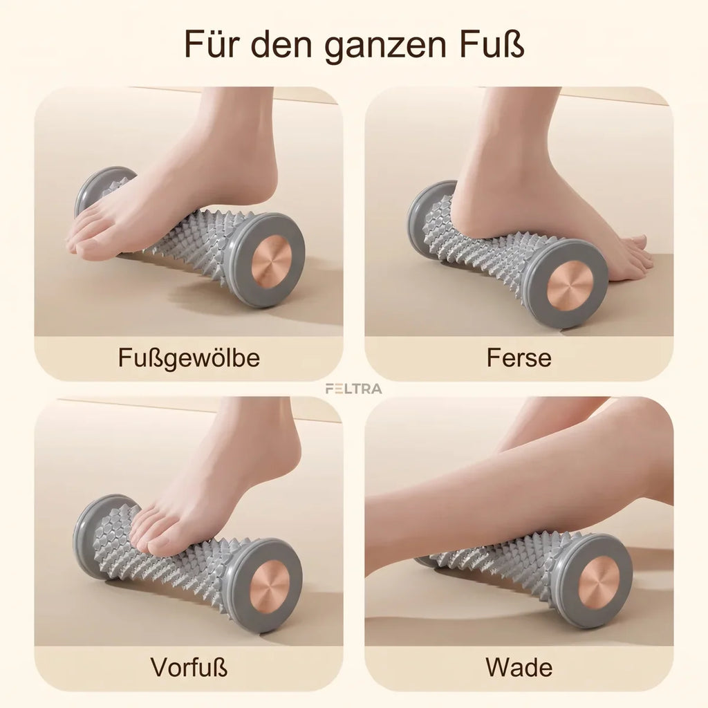 Für Fußgewölbe, Ferse, Vorfuß und Wade