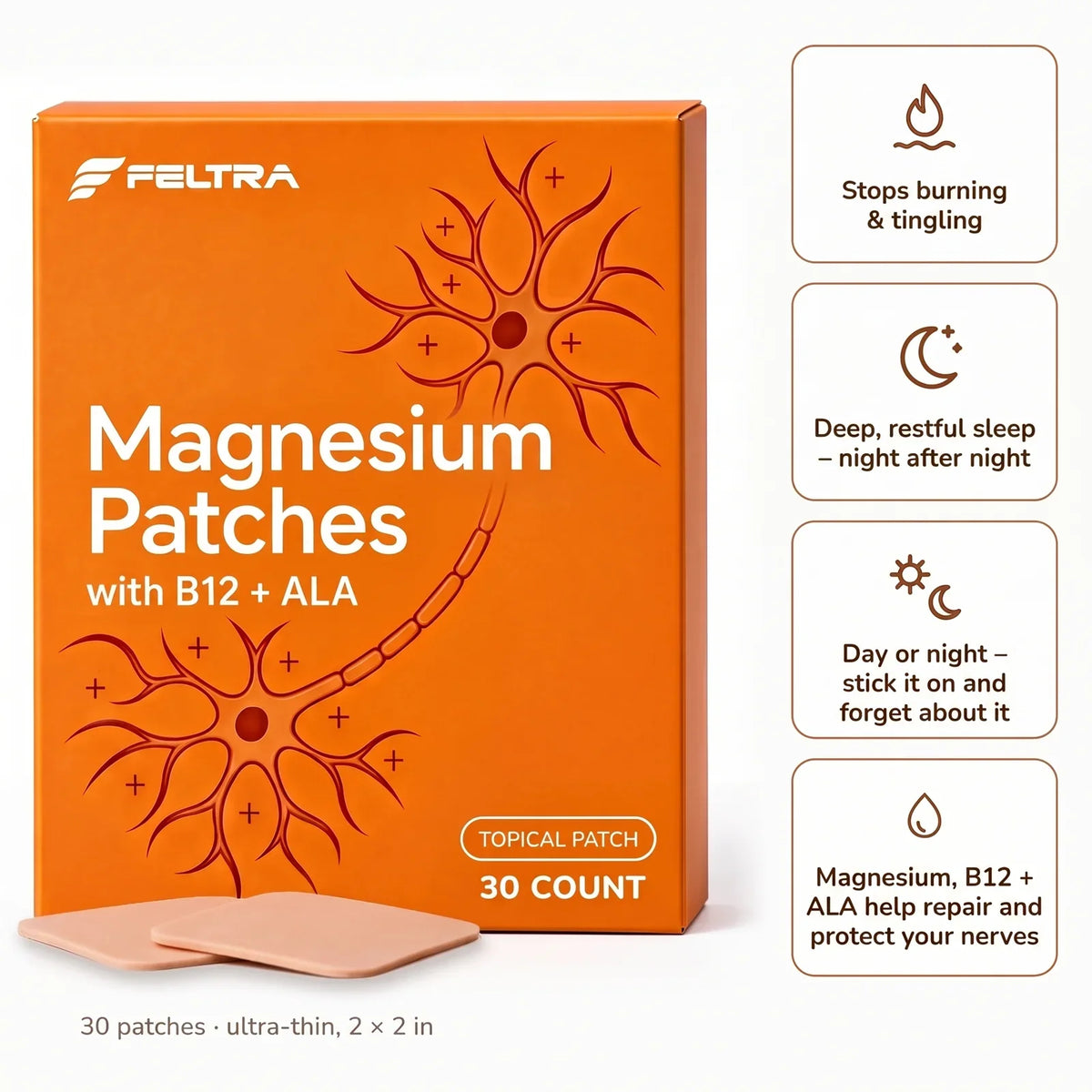Feltra Magnesium Patches